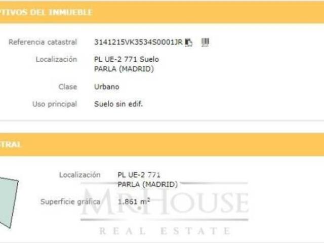 Terreno en venta en Parla, Madrid