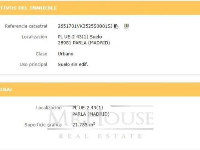 Terreno en venta en Parla, Madrid
