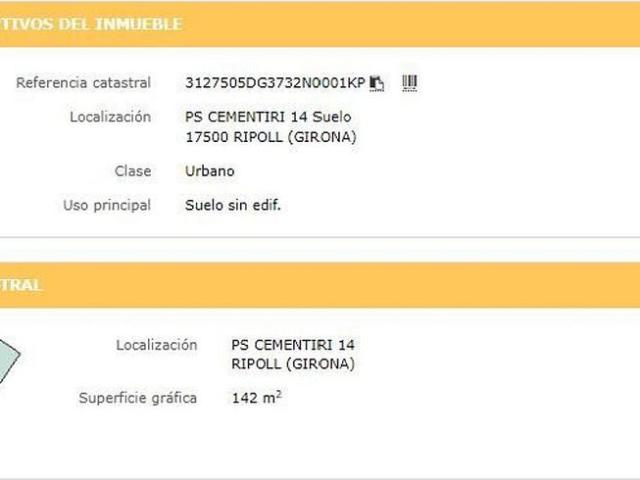 Terreno en venta en Ripollès, Catalunya