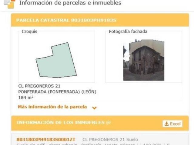 Terreno en venta en El Bierzo, Castilla y León
