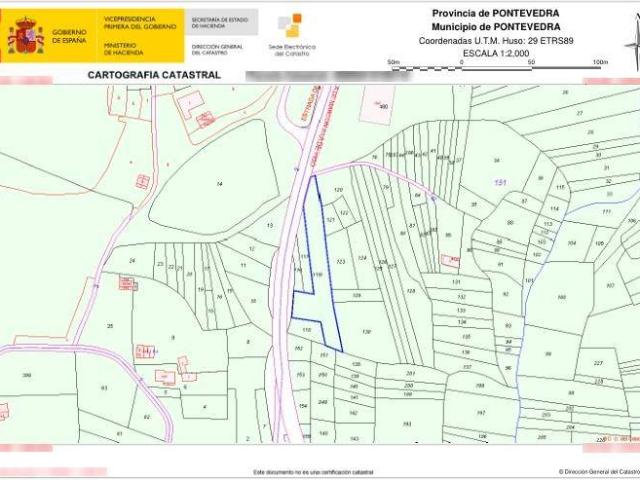 Terreno en venta en Bora, Pontevedra