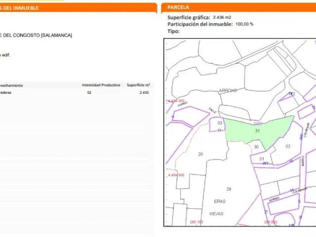 Terreno en venta en Puente Del Congosto, Castilla y León