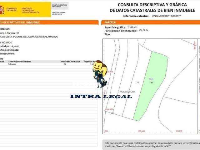 Terreno en venta en Puente Del Congosto, Castilla y León