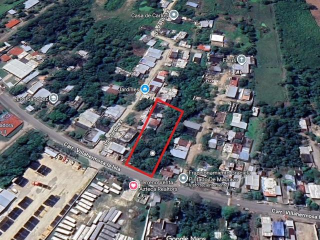 Terreno en venta en Colonia Atasta de Serra, Villahermosa