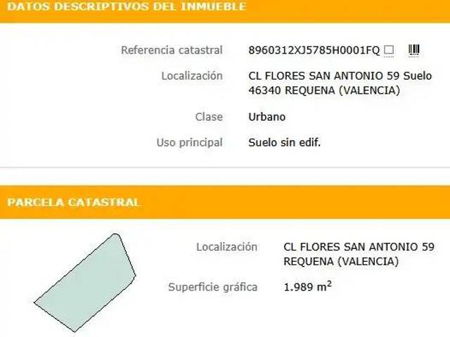 Terreno en venta en La Plana de Utiel-Requena, Valencia