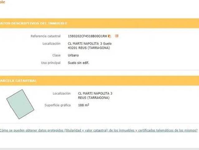 Terreno en venta en Casc antic, Baix Camp