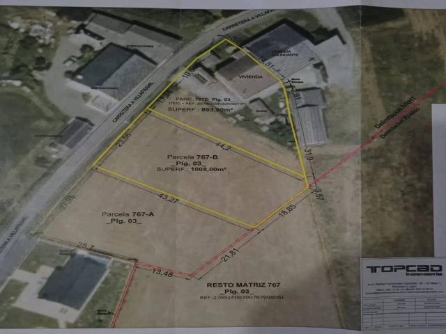 Terreno en venta en Ribadeo