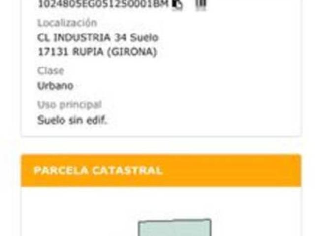 Terreno en venta en Rupià