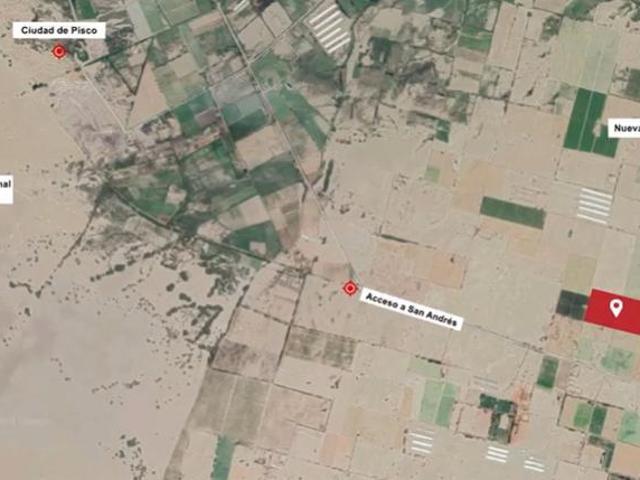 Terreno venta en San Andres, Ica