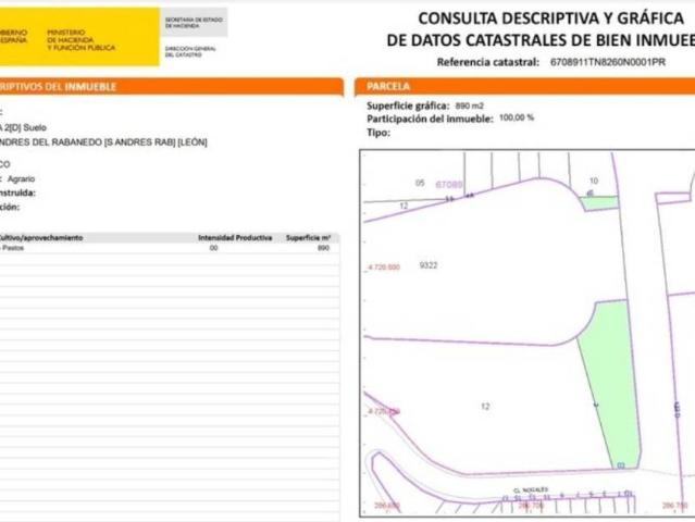 Terreno en venta en San Andrés Del Rabanedo, Castilla y León