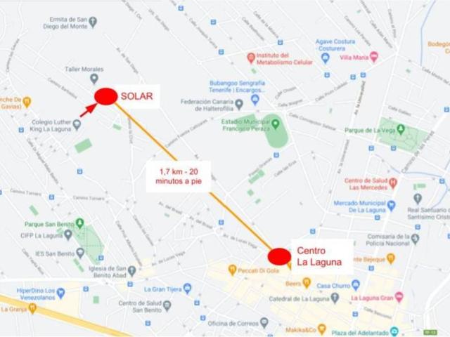 Terreno en venta en San Cristóbal de La Laguna, Canarias