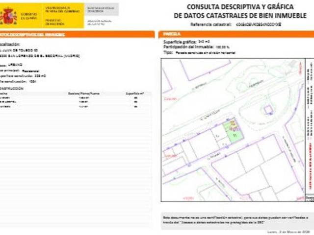 Terreno en venta en San Lorenzo De El Escorial, Madrid