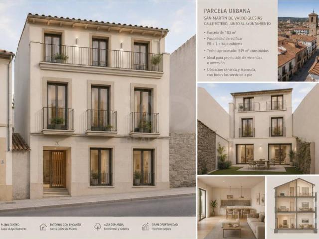 Terreno en venta en San Martín De Valdeiglesias, Madrid