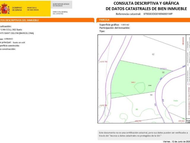 Terreno en venta en Vilardell, Vallès Oriental