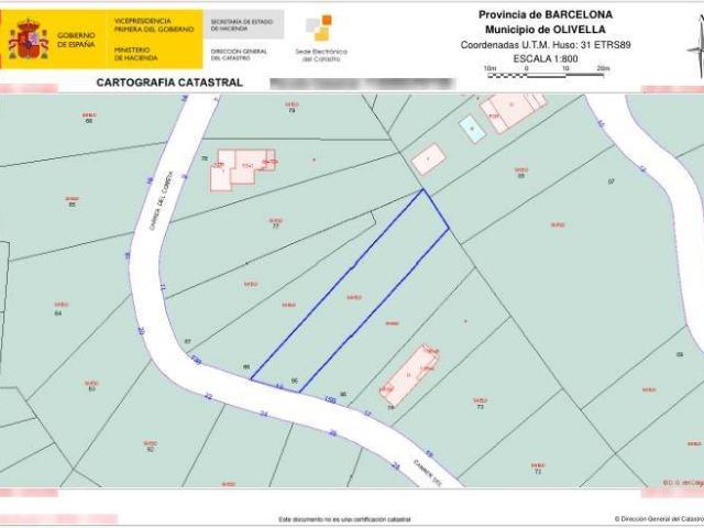 Terreno en venta en Can Nadal, Baix Llobregat