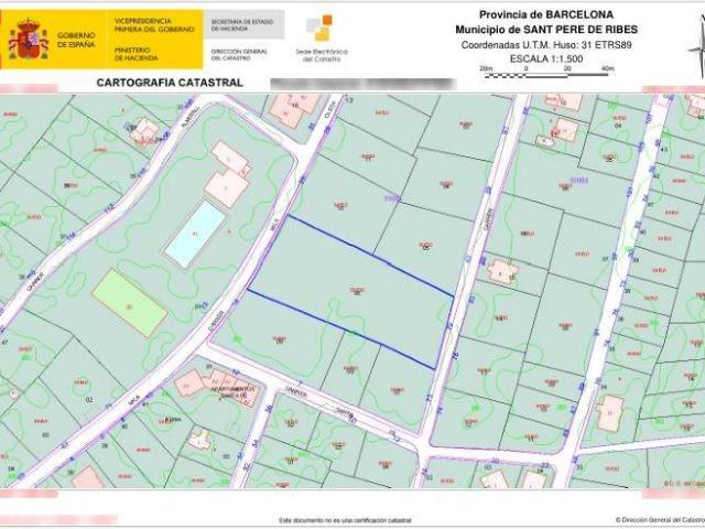Terreno en venta en els Colls, Sant Pere de Ribes