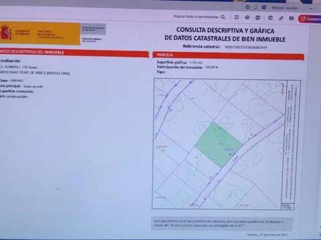 Terreno en venta en Can Lloses, Garraf