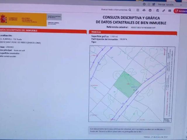 Terreno en venta en Can Lloses, Garraf
