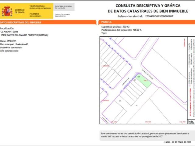 Terreno en venta en la Selva, Catalunya