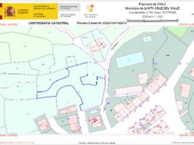 Terreno en venta en Santa Cruz Del Valle, Castilla y León