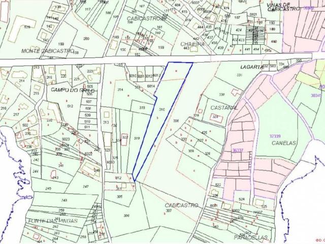 Terreno en venta en Sanxenxo