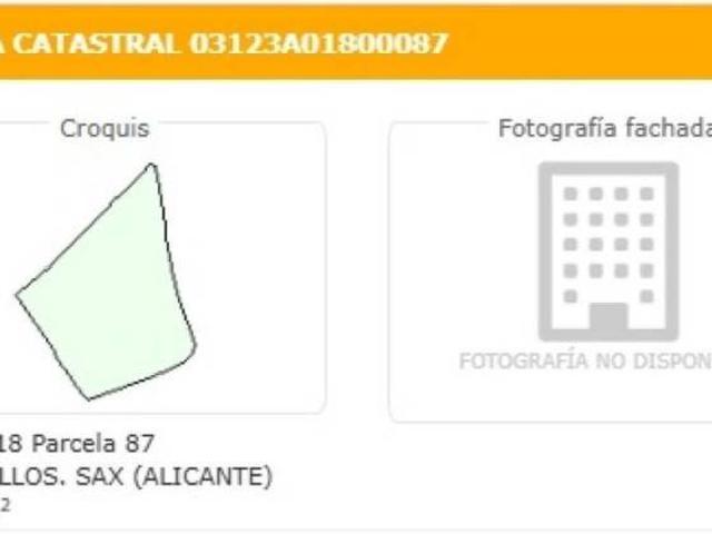 Terreno en venta en l'Alt Vinalopó / El Alto Vinalopó, Valencia