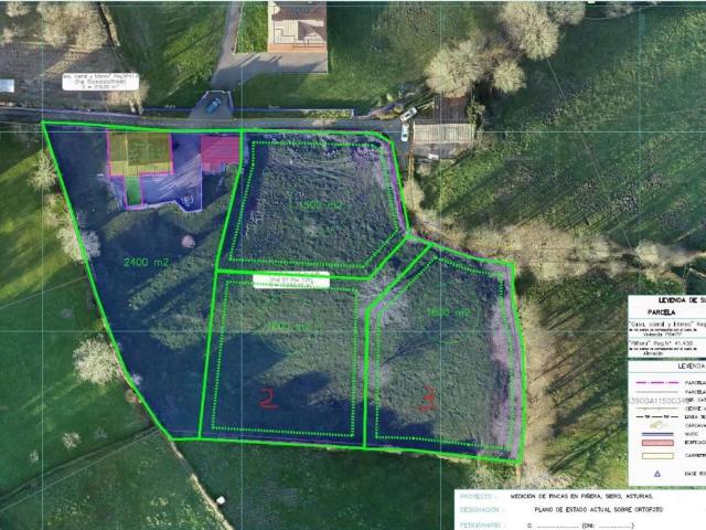 Terreno en venta en La Piñera, Siero