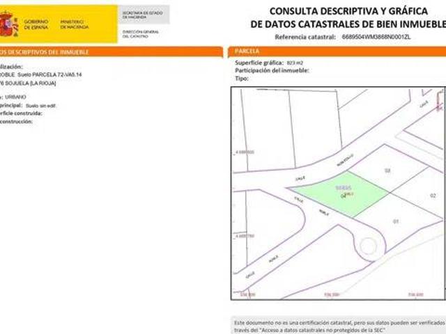 Terreno en venta en Sojuela, La Rioja