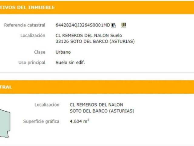 Terreno en venta en Soto Del Barco, Asturias
