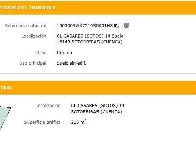Terreno en venta en Sotorribas, Castilla-La Mancha