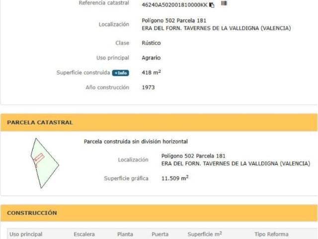 Terreno en venta en la Safor, Valencia