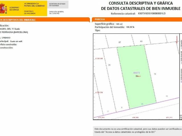 Terreno en venta en Vallès Occidental, Catalunya