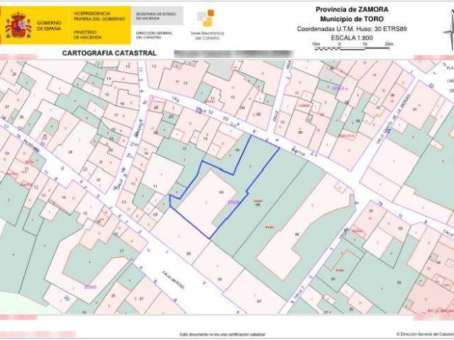 Terreno en venta en Toro, Zamora