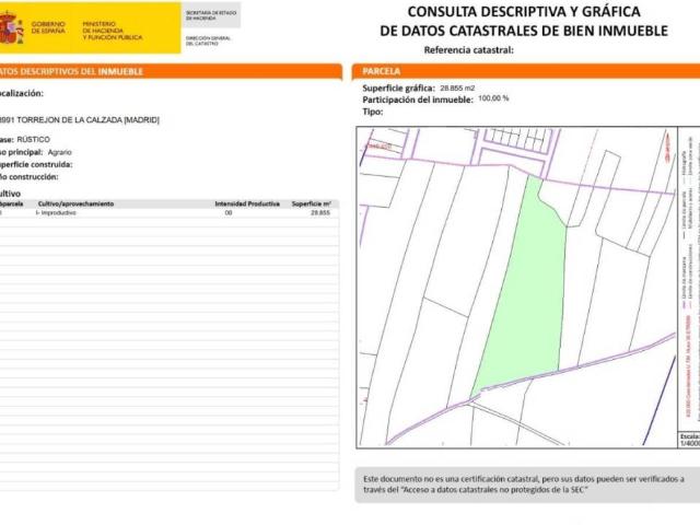 Terreno en venta en Torrejón De La Calzada, Madrid