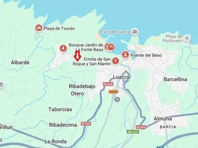 Terreno en venta en Valdés, Asturias