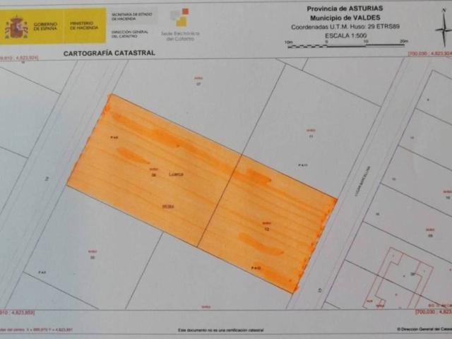 Terreno en venta en Valdés, Asturias