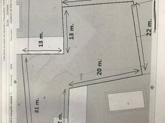 Terreno en venta en Valencia De Don Juan, Castilla y León