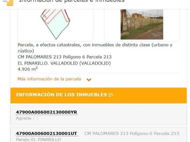 Terreno en venta en Valladolid, Castilla y León
