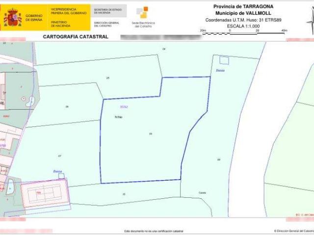 Terreno en venta en Vallmoll, Tarragona