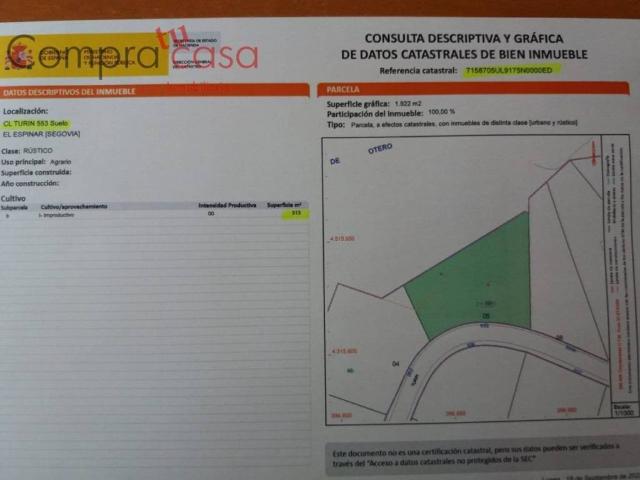 Terreno en venta en Vegas De Matute, Castilla y León