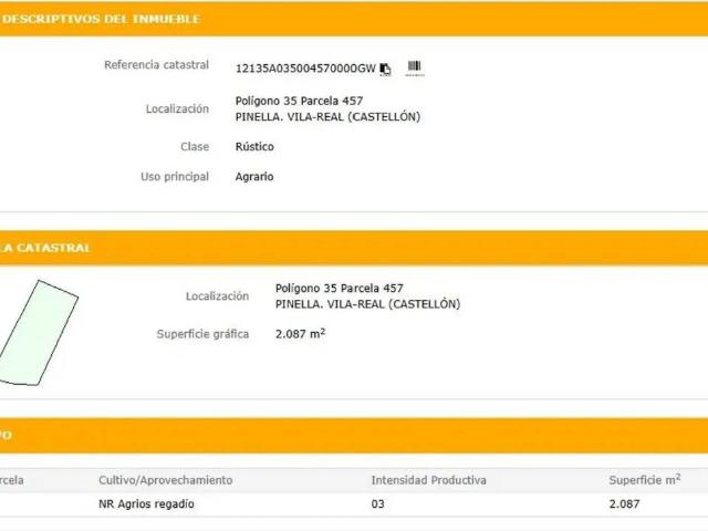 Terreno en venta en la Plana Baixa, Valencia
