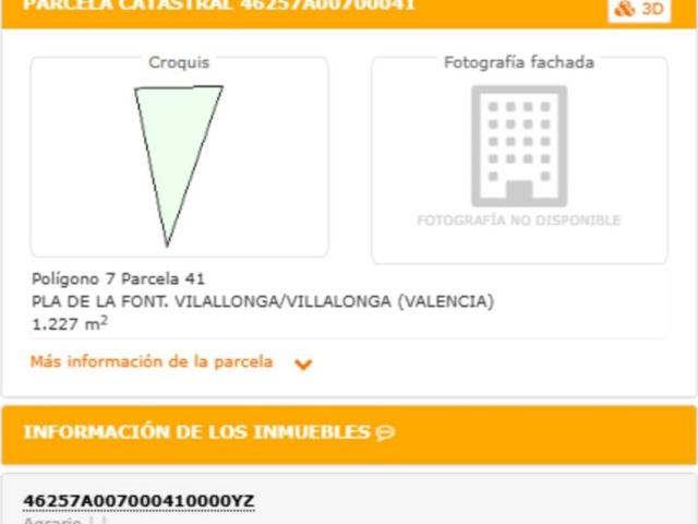 Terreno en venta en la Safor, Valencia