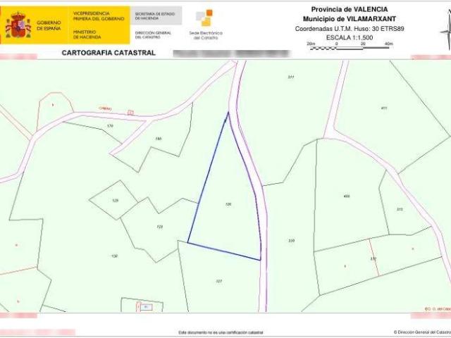 Terreno en venta en les Creuetes, el Camp de Túria