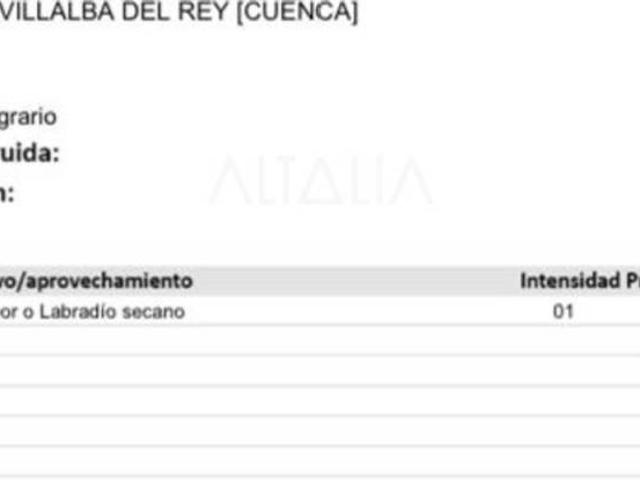 Terreno en venta en Villalba Del Rey, Castilla-La Mancha