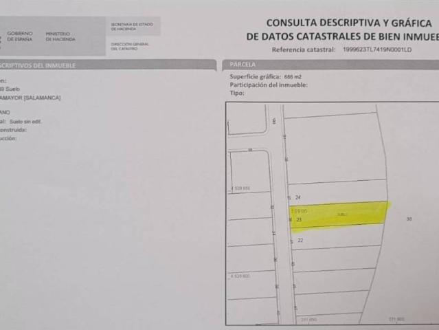 Terreno en venta en Villamayor, Castilla y León