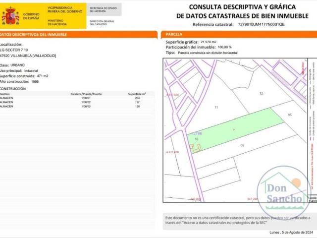 Terreno en venta en Villanubla, Castilla y León