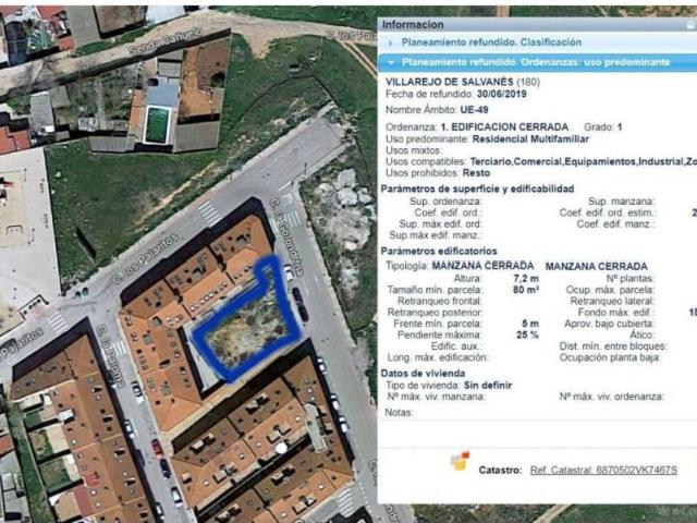 Terreno en venta en Villarejo De Salvanés