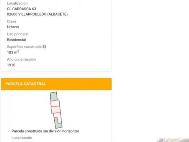 Terreno en venta en Villarrobledo, Castilla-La Mancha