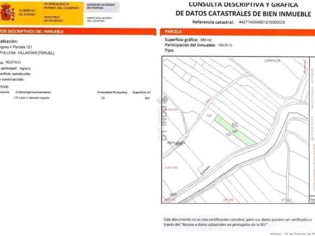 Terreno en venta en Comunidad de Teruel, Aragón