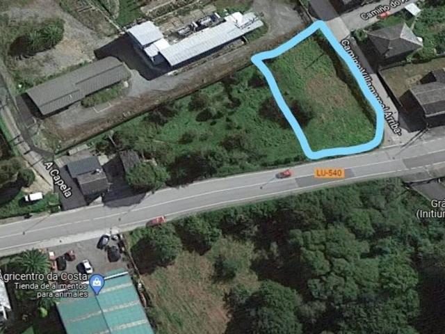 Terreno en venta en Viveiro, A Rúa Nova